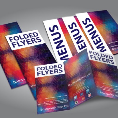 Takeaway Folded Colour Menus / Leaflets – A4 150gsm + 25 Free Posters, Flyers Leaflets Brand